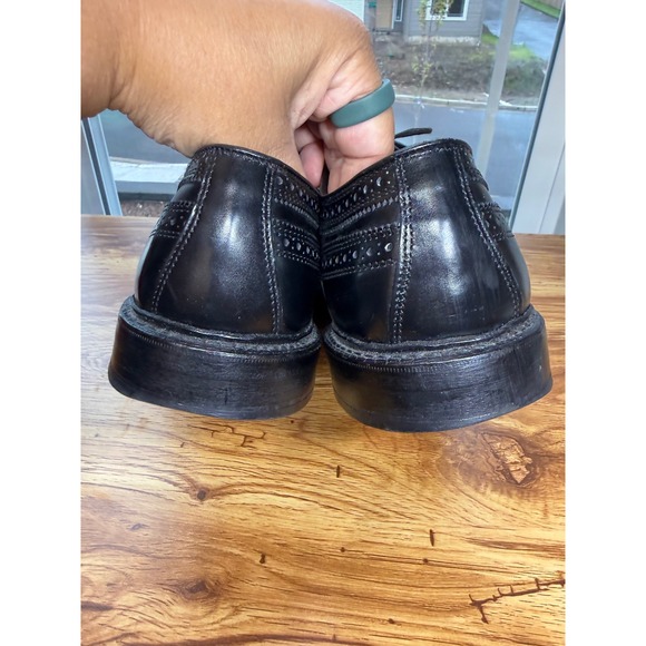 Allen Edmonds Black Macneil Wingtip Oxfords Sz 10.5 main image 11